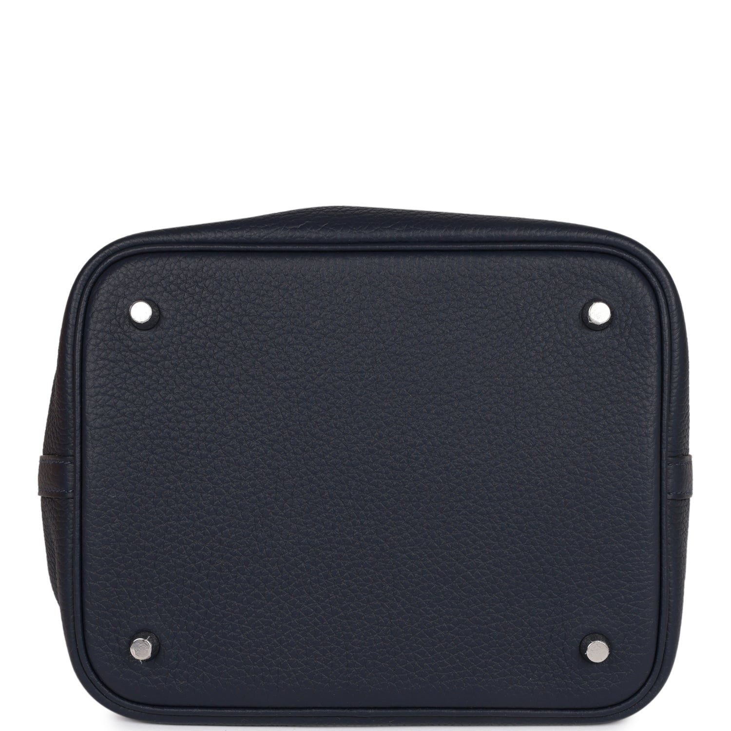 Hermes Picotin Lock 18 Bleu Nuit Clemence and Matte Alligator Touch Palladium Hardware