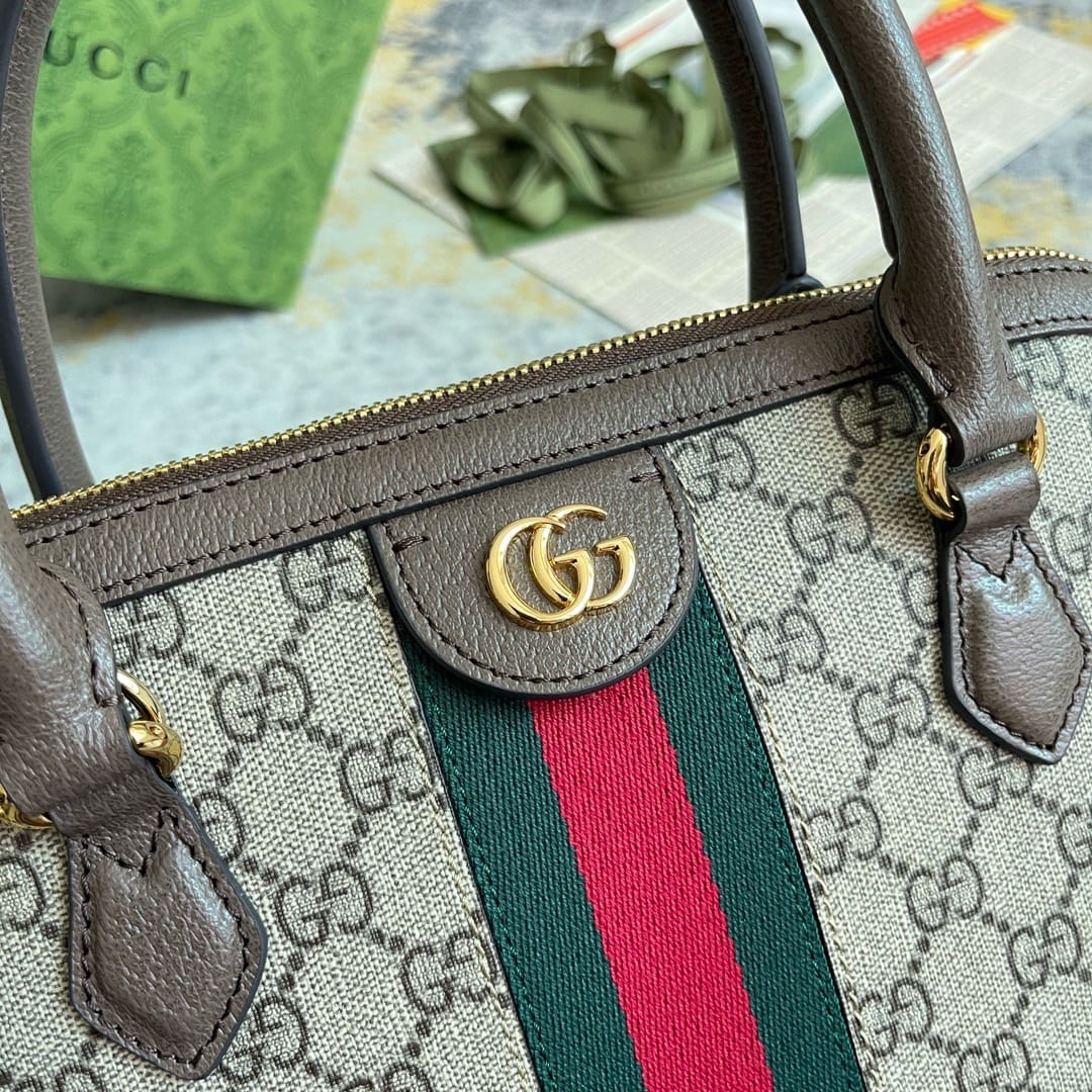 GUCCI OPHIDIA MEDIUM TOP HANDLE BAG
