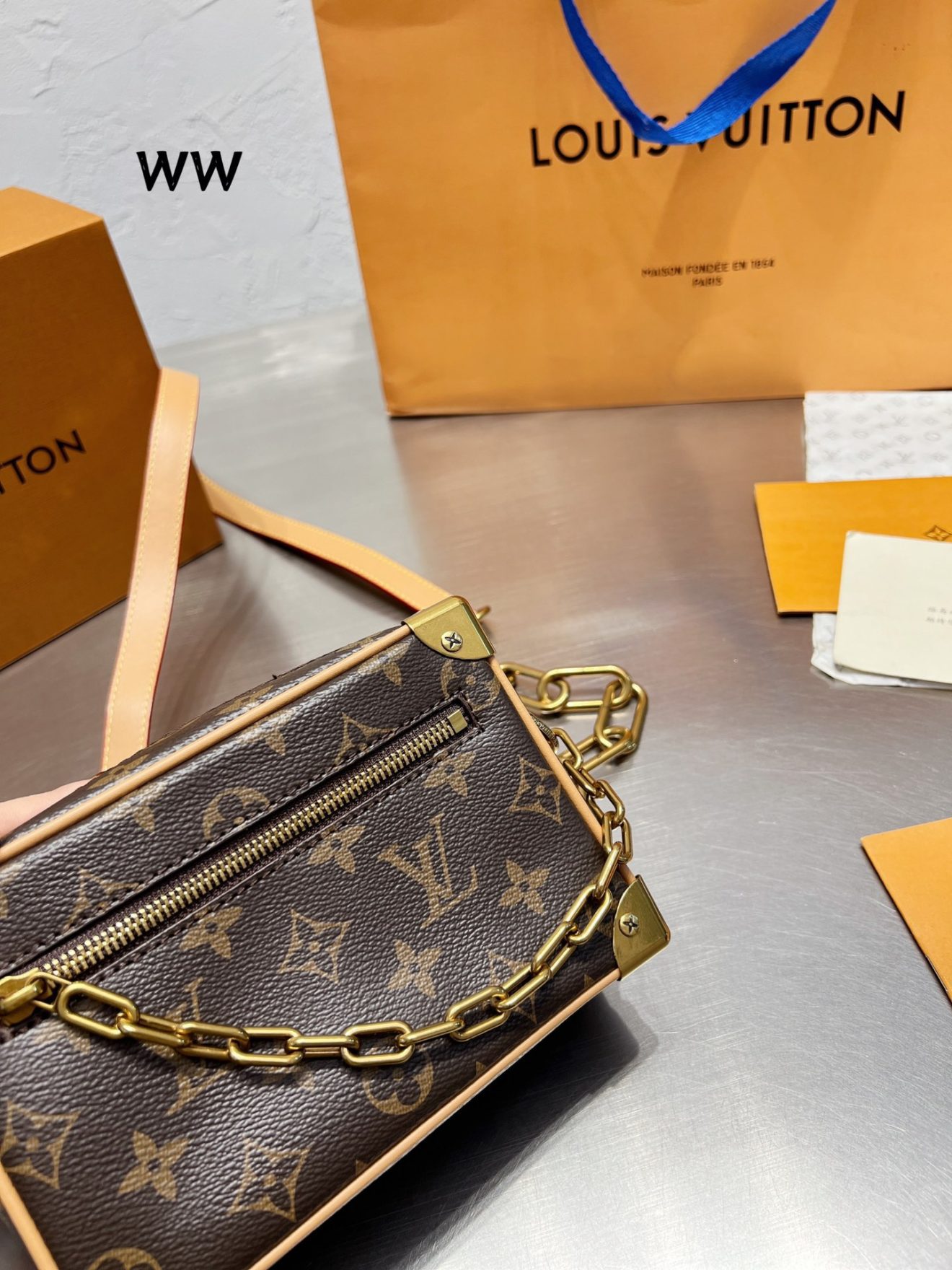 Louis Vuitton Mini Soft Trunk Monogram Legacy Brown