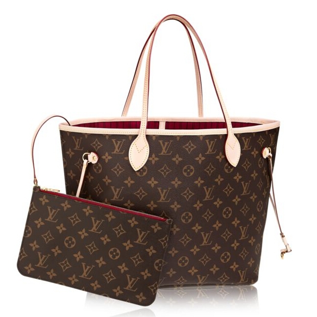 LOUIS VUITTON Neverfull MM Bag Monogram Canvas M40996