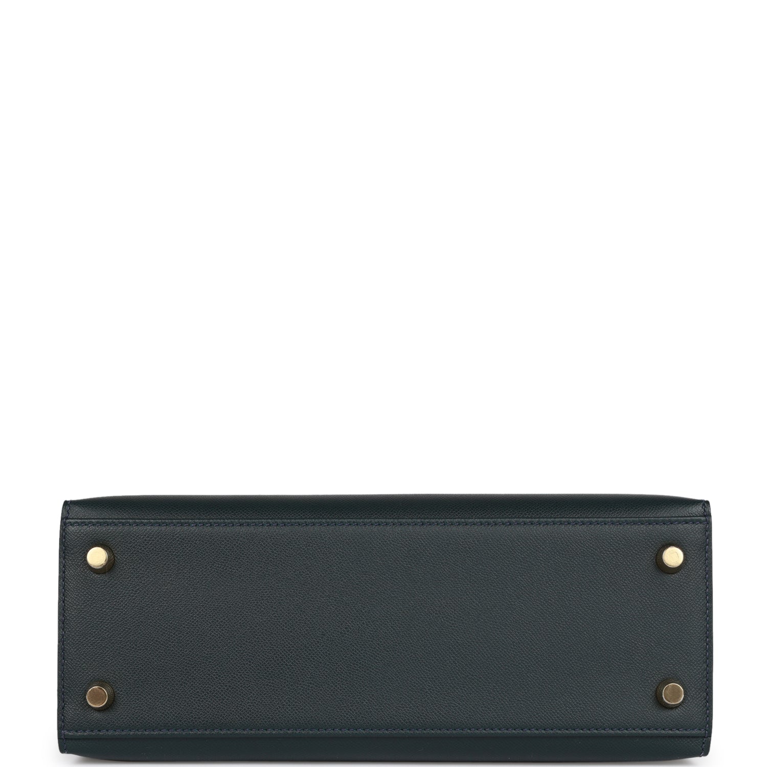 HERMES Kelly Sellier 25 Vert Rousseau Madame and Shiny Niloticus Crocodile ToucHERMES Gold Hardware