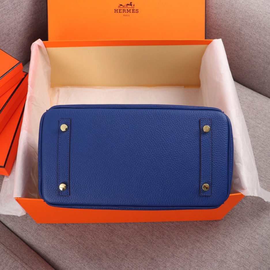 HERMES BIRKIN BAG 25（BLUE）