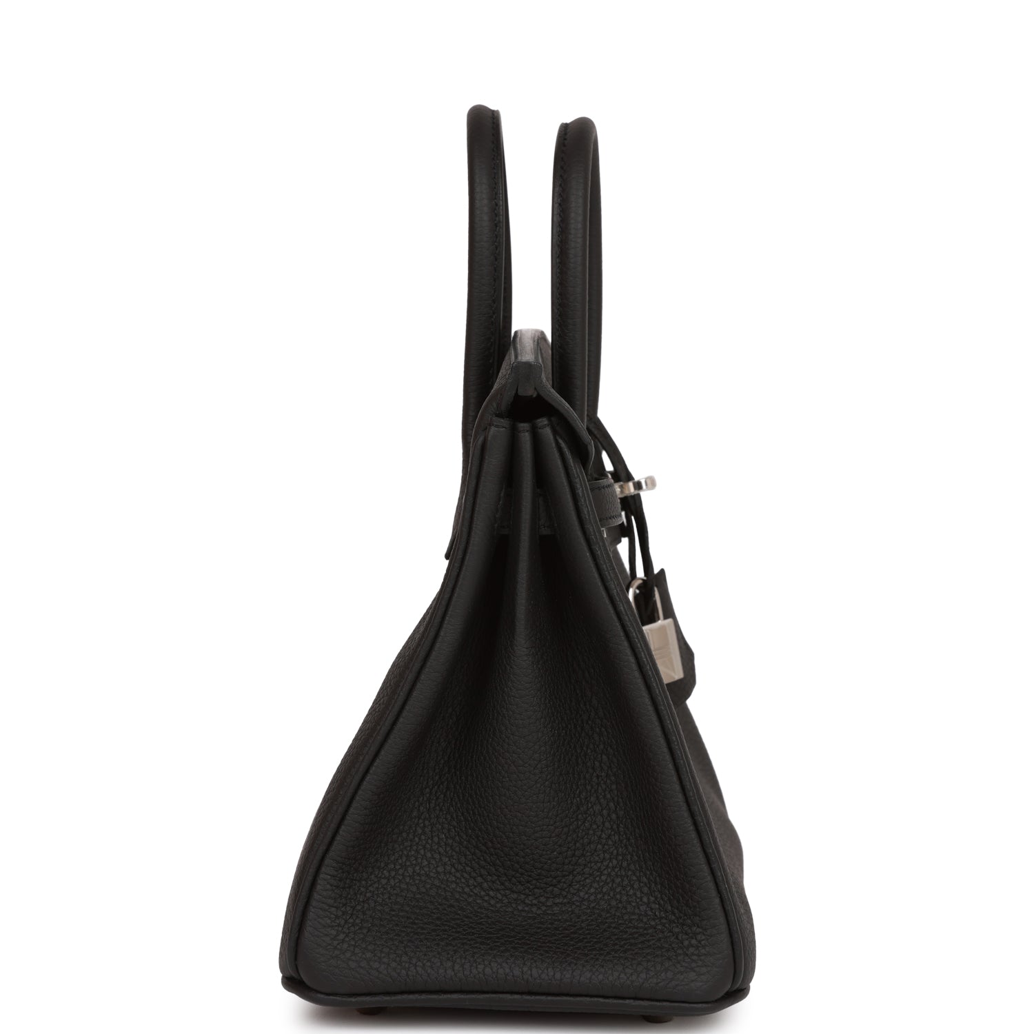 HERMES Birkin 25 Black Togo Palladium Hardware