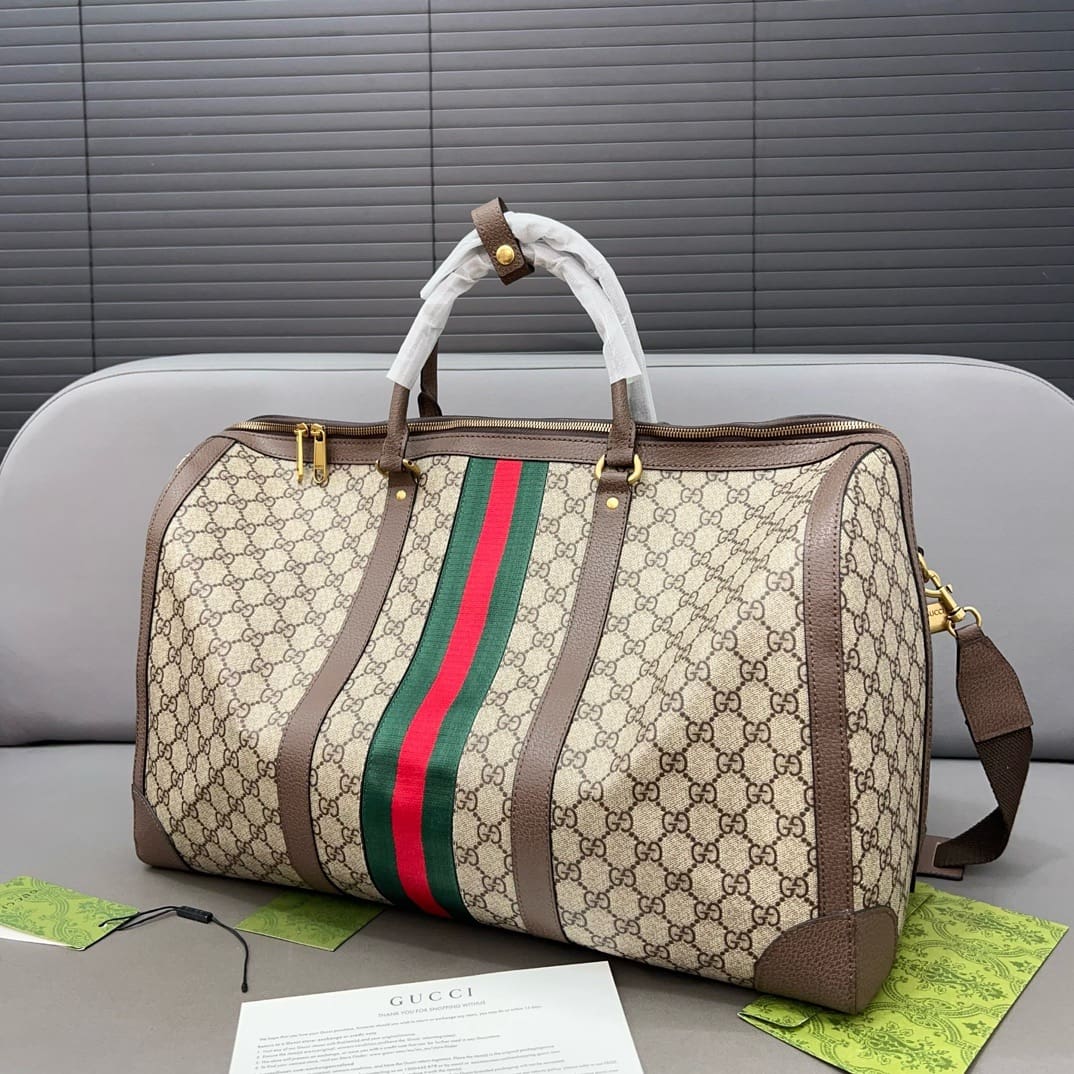 GUCCI SAVOY LARGE DUFFLE BAG