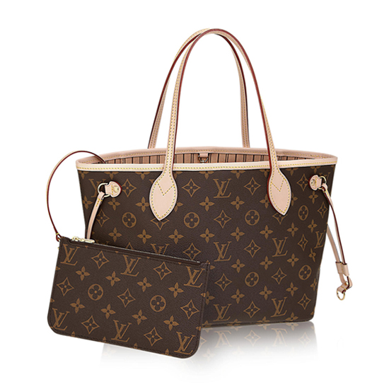 LOUIS VUITTON M41000 Neverfull PM Shoulder Bag Monogram Canvas