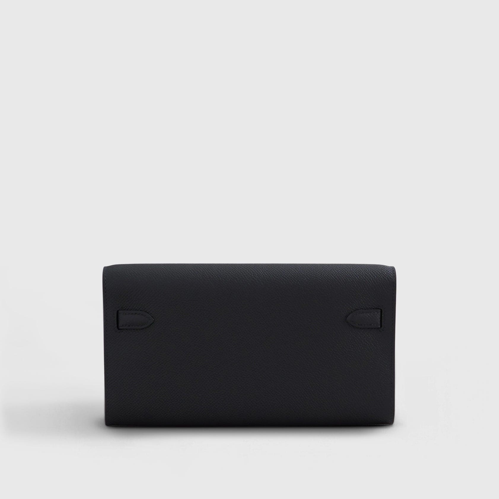 HERMES Kelly To Go Epsom Black Gold Hardware