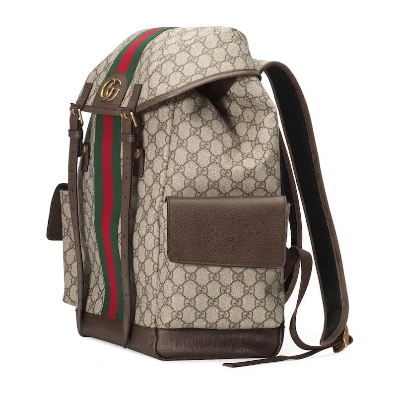 GUCCI OPHIDIA MEDIUM GG BACKPACK