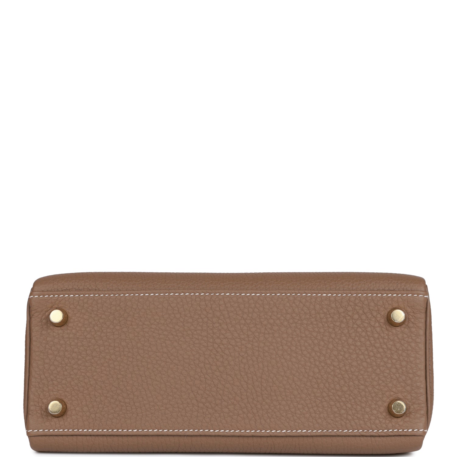 HERMES Kelly Retourne 25 Etoupe Togo Gold Hardware