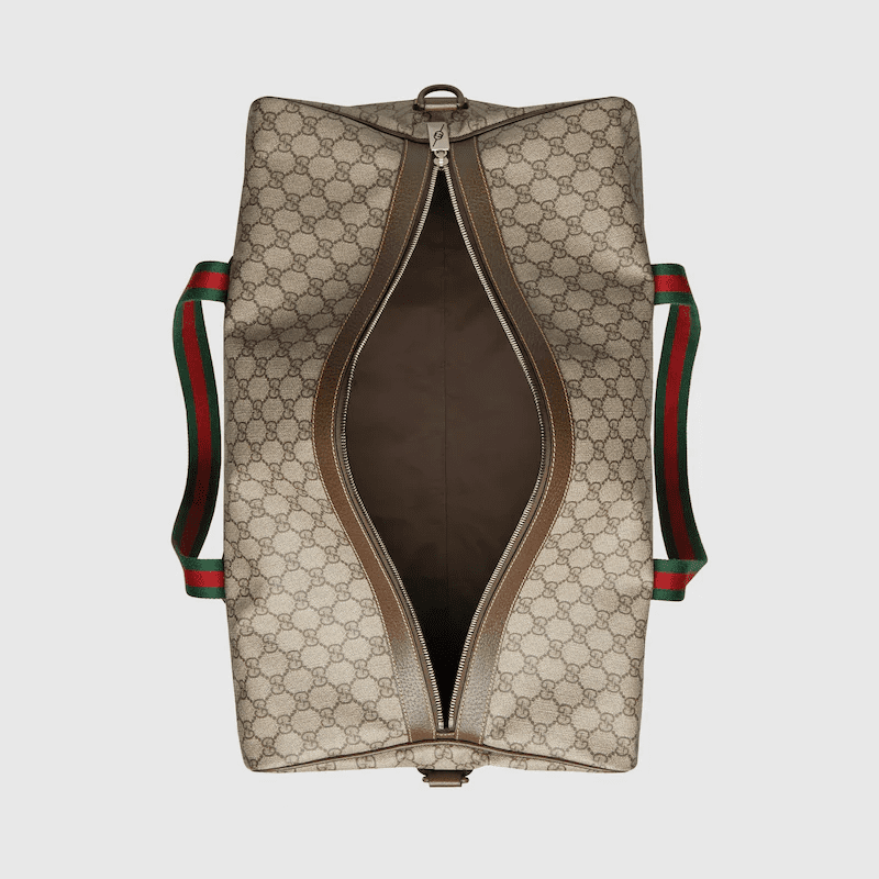Gucci Large duffle bag with Web