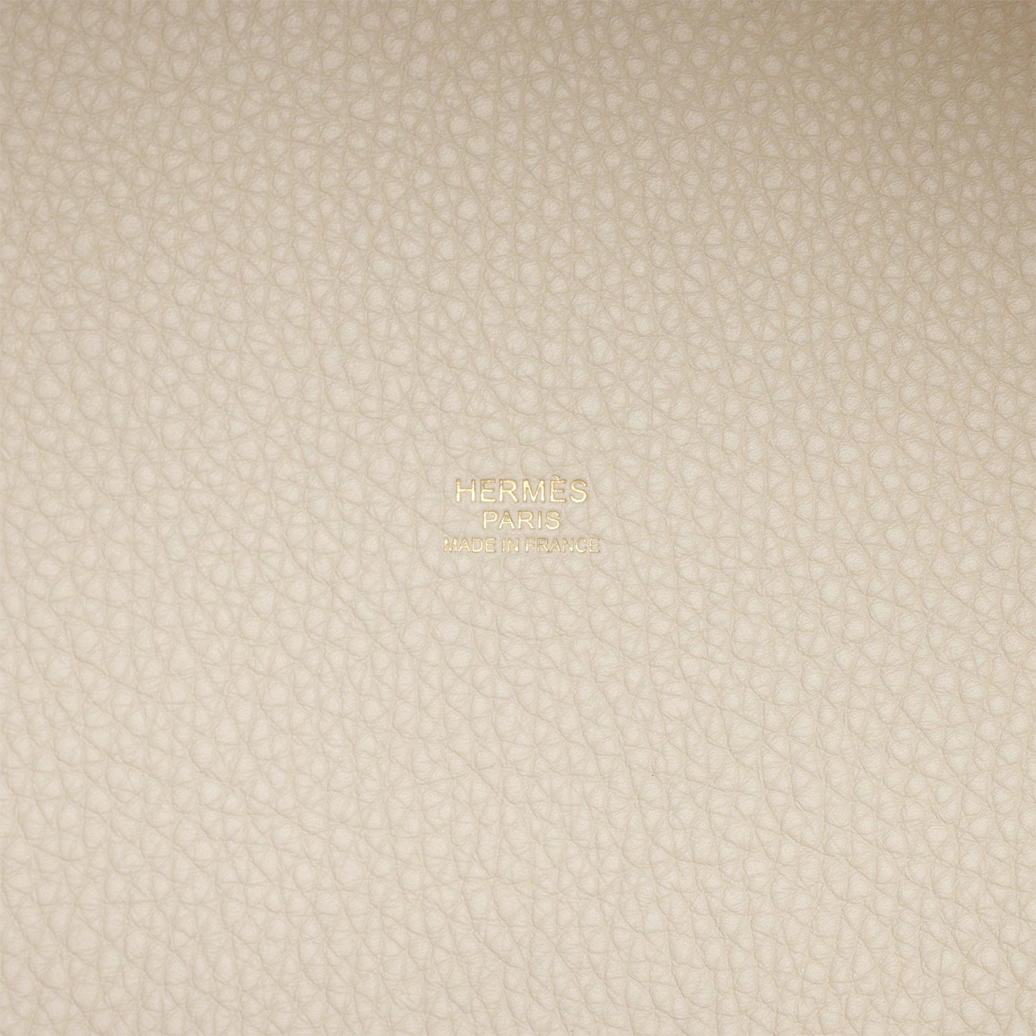 HERMES Picotin Lock 22 Beton Clemence Gold Hardware