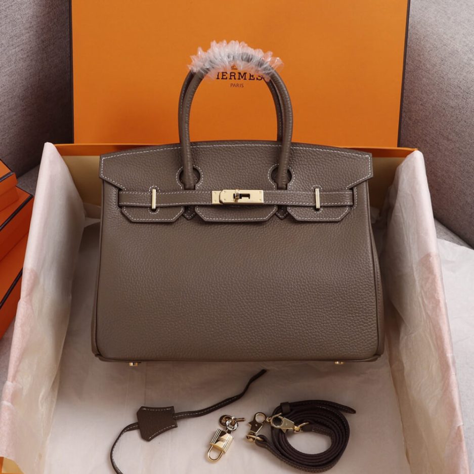 HERMES BIRKIN BAG 25（chocolate color）