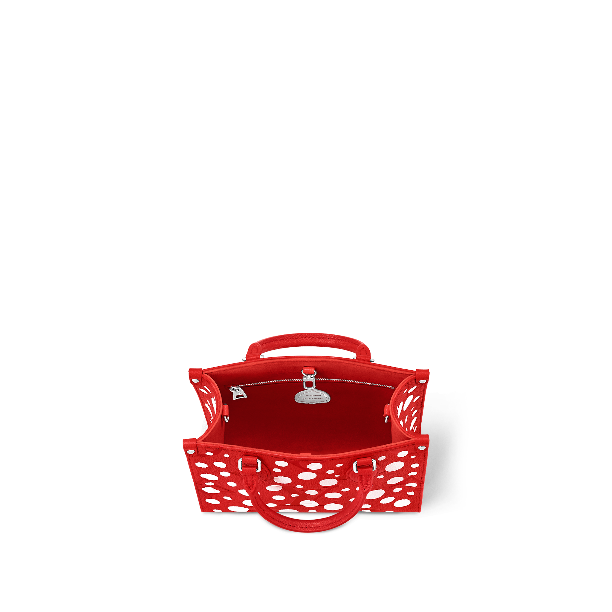 LOUIS VUITTON Yayoi Kusama OnTheGo PM Red