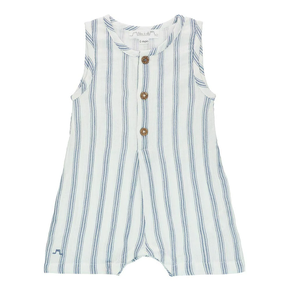 Striped romper