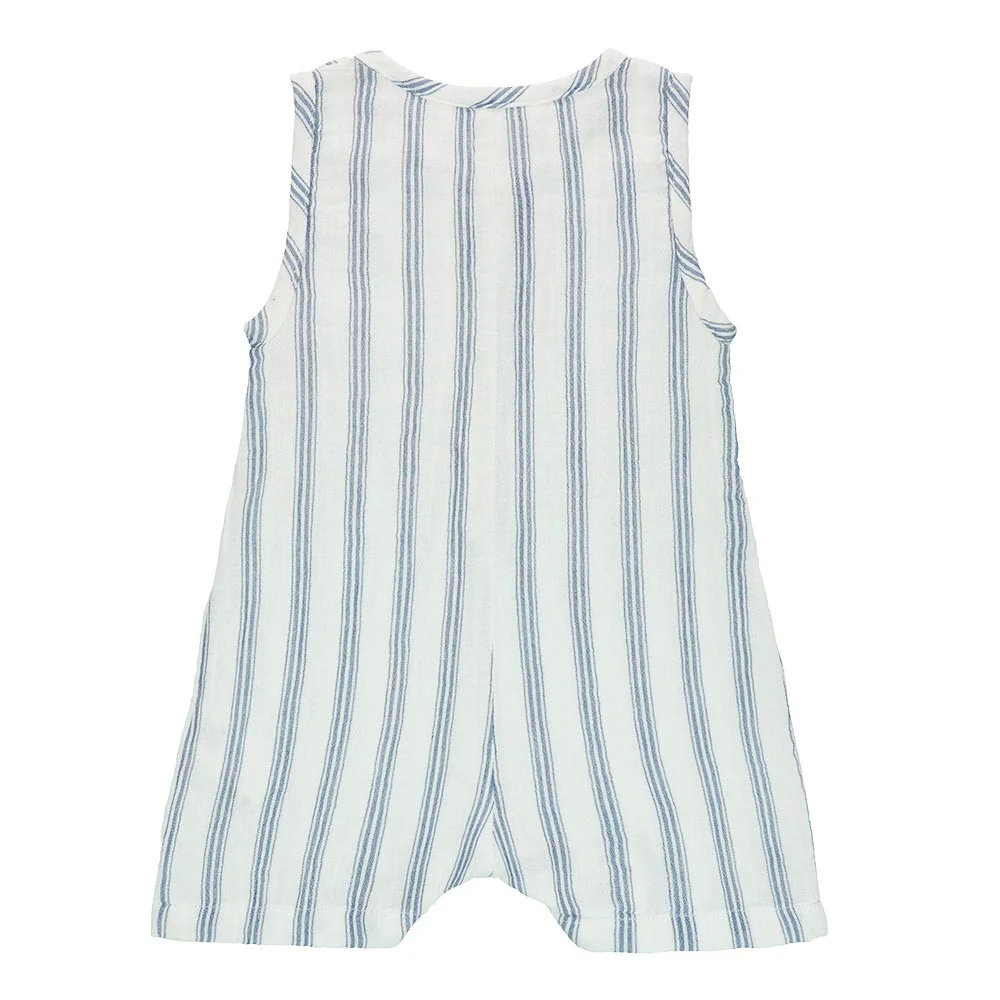 Striped romper
