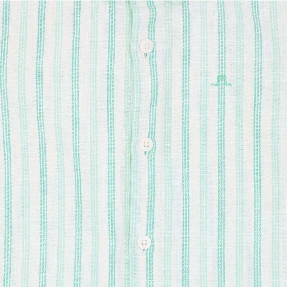 Cotton Linen striped shirt