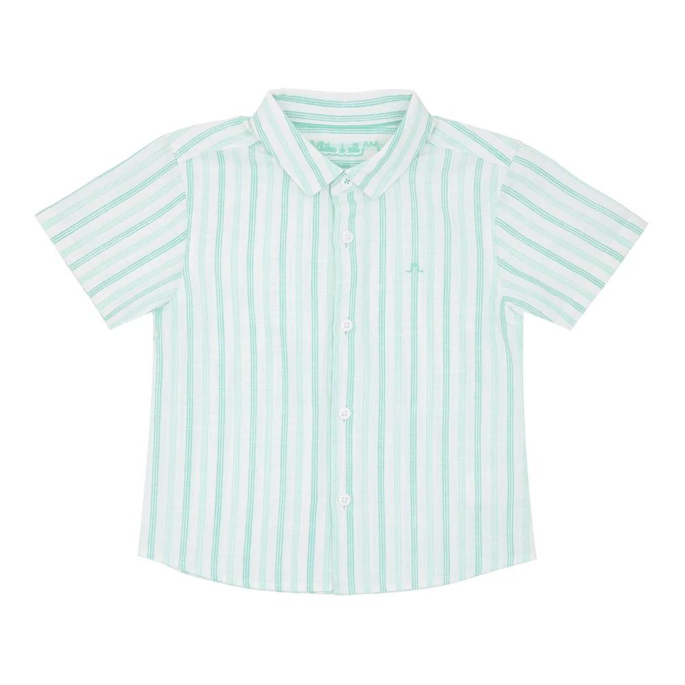 Cotton Linen striped shirt