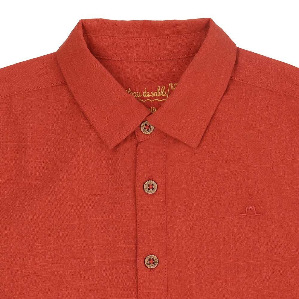 Cotton Linen Long Sleeve shirt