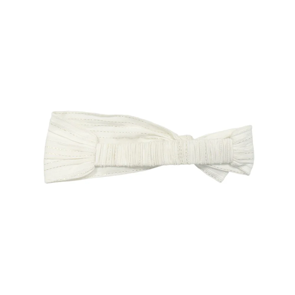 Cotton with lurex Headband