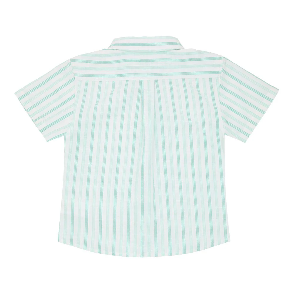 Cotton Linen striped shirt