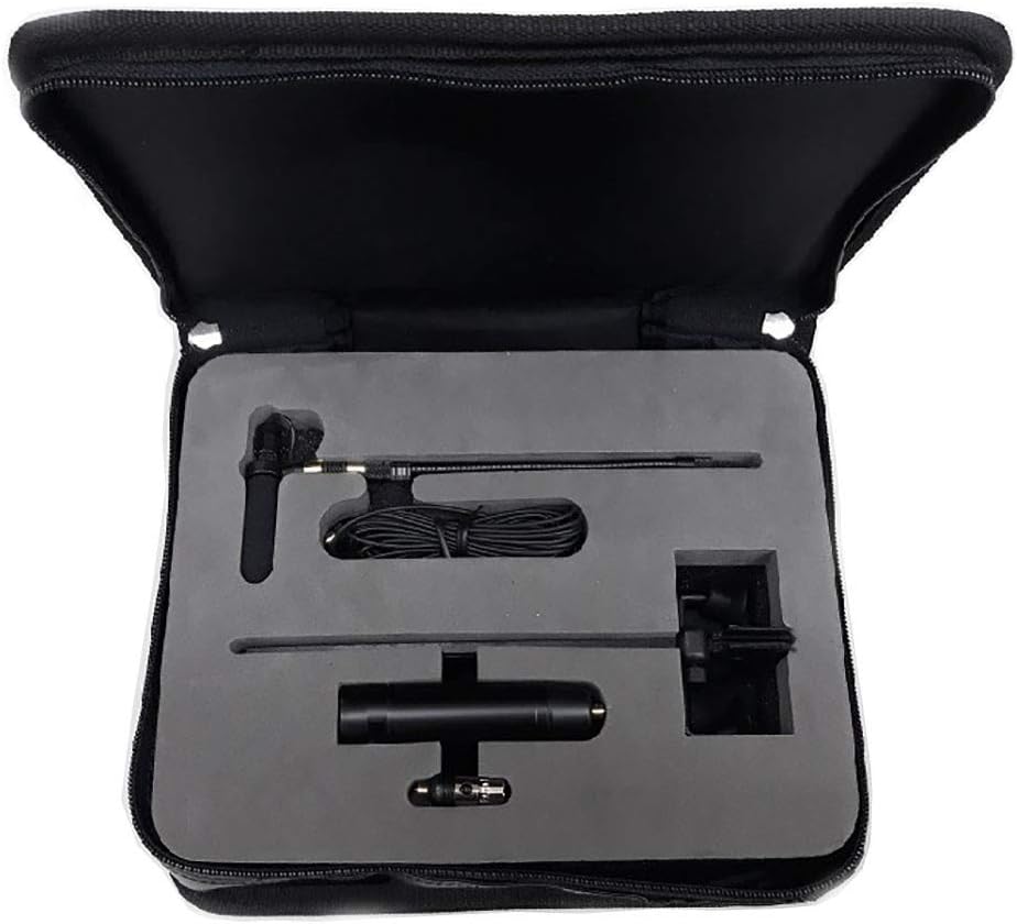 PMM19B-LS-SAX Saxophone Clip-On Musical Instrument Microphone for Sennheiser Wireless Microphone and Phantom Power Input