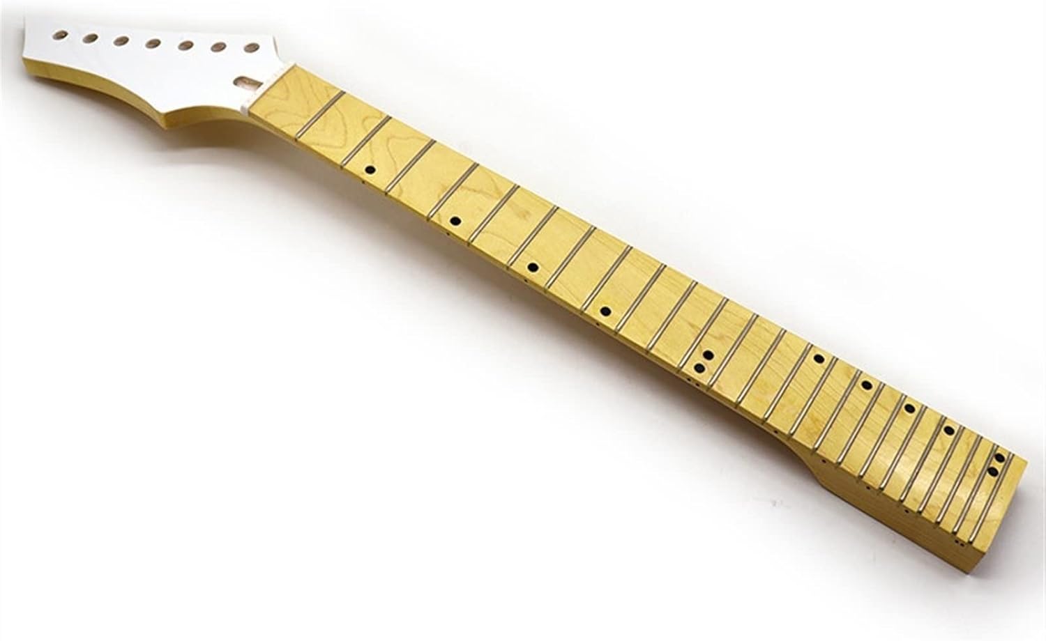 Electric Guitar Neck 24 Frets 7 String Guitar Neck Maple Fingerboard Guitar Natural & Black Electric Guitar Neck (Color : 02)