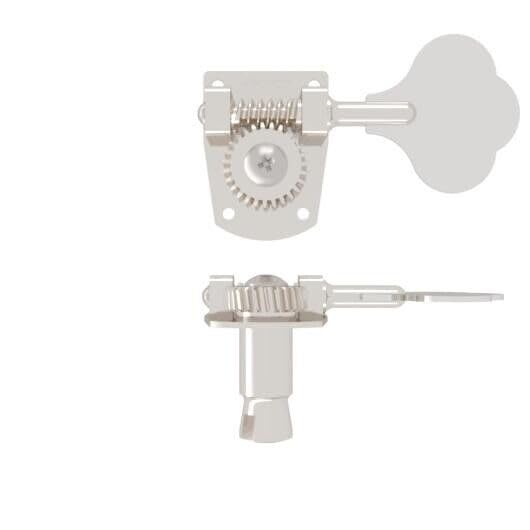 HB7 Bass Side Bass Tuning Machine (1) with Clover Key - Nickel