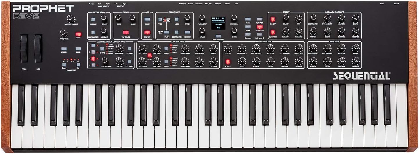 Dave Smith Instruments Prophet Rev2 16-Voice Polyphonic Analog Synthesizer