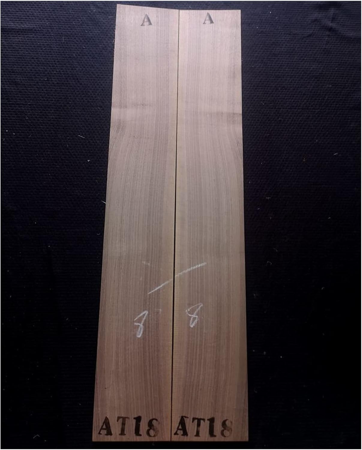 FLFL Guitar Full Veneer Back and Side Board Guitar Making Material Accessories Unfinished Guitar Kit (Color : 13)