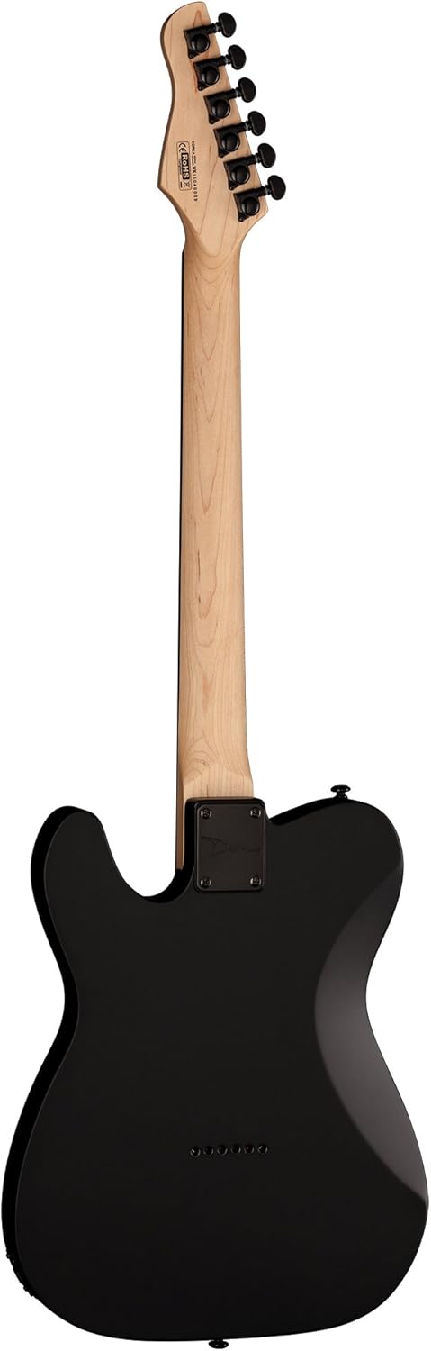 Dean NV BKS NashVegas Solid-Body Electric Guitar, Black Satin