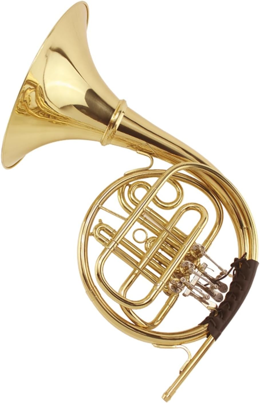 B flat 3 key single row French horn suitable for professional performance