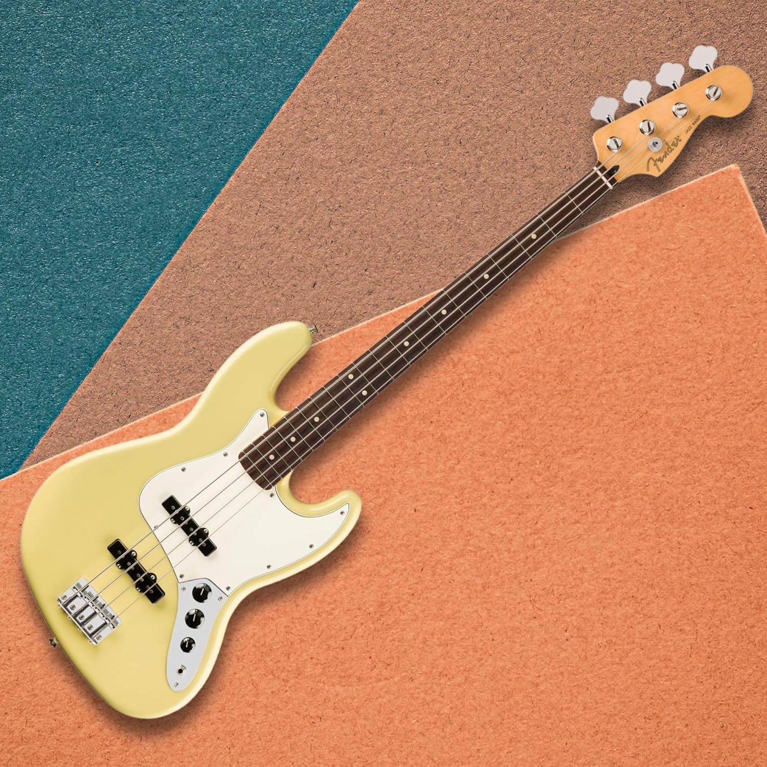 Fender Player II Jazz Bass - Hialeah Yellow with Rosewood Fingerboard