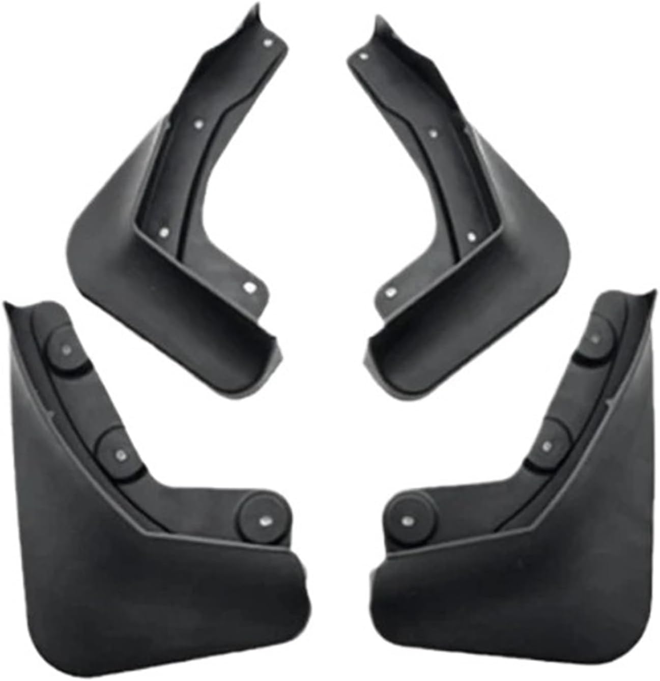 4PCS Car Mud Flap Guards Mudguards Anti-Splash Flaps Tools Compatible for Polestar 4 2024 2025 Auto Accessories