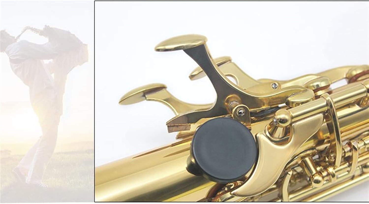 B Flat Saxophone Straight Pipe Saxophone Western Wind Instrument Beginner Professional Playing Professional Saxophone