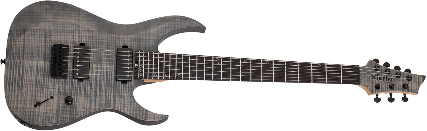 Schecter Sunset-7 Extreme 7-string Baritone Electric Guitar - Grey