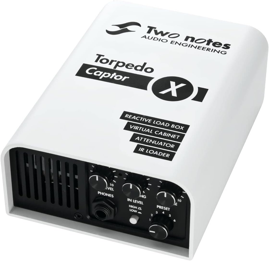 Two Notes Torpedo Captor X Reactive Loadbox DI and Attenuator - 16-ohm