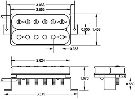 Seymour Duncan 11108-13-B Hot Rodded Humbucker Matched Guitar Pickup Set with True Tune Tuner, Care Kit, Picks