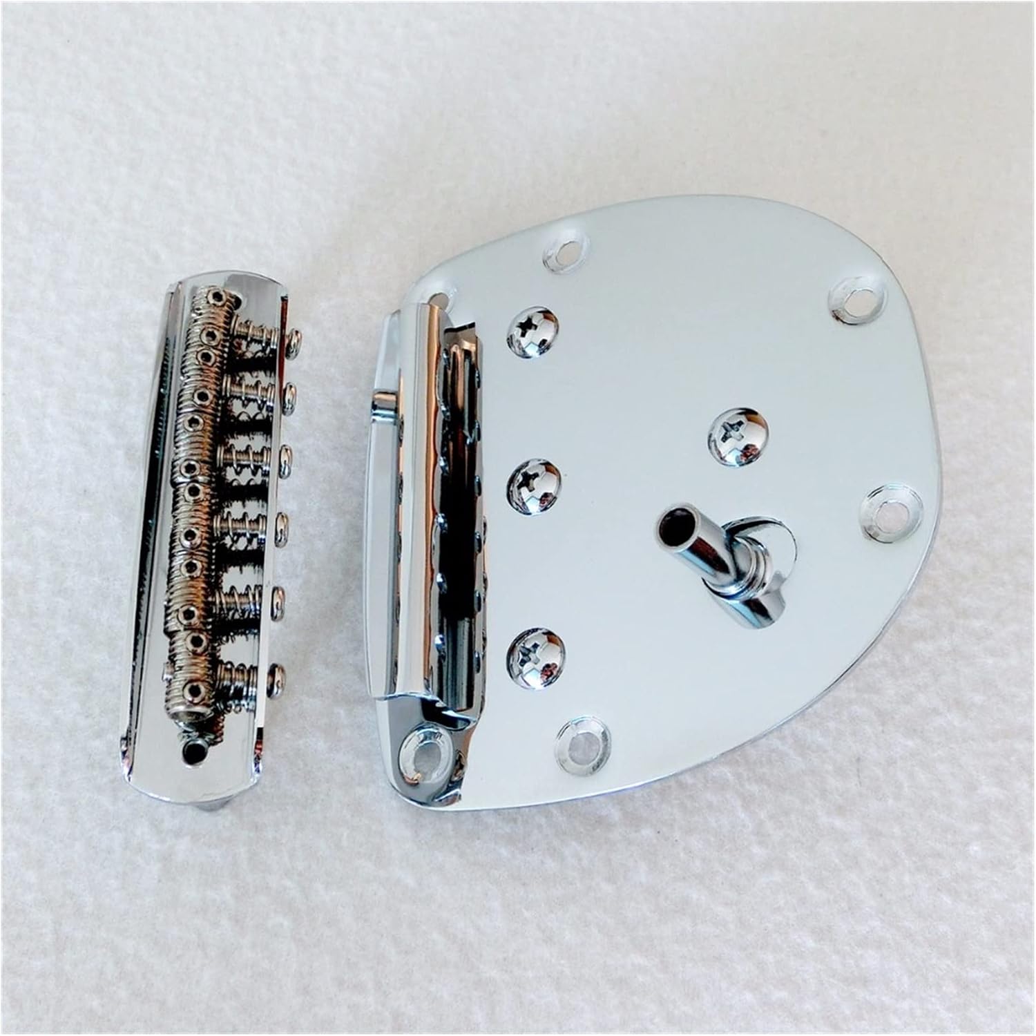 Chrome Guitar Tremolo for Bass Guitar Repaclement Guitar Bridge Electric Guitar Bridge