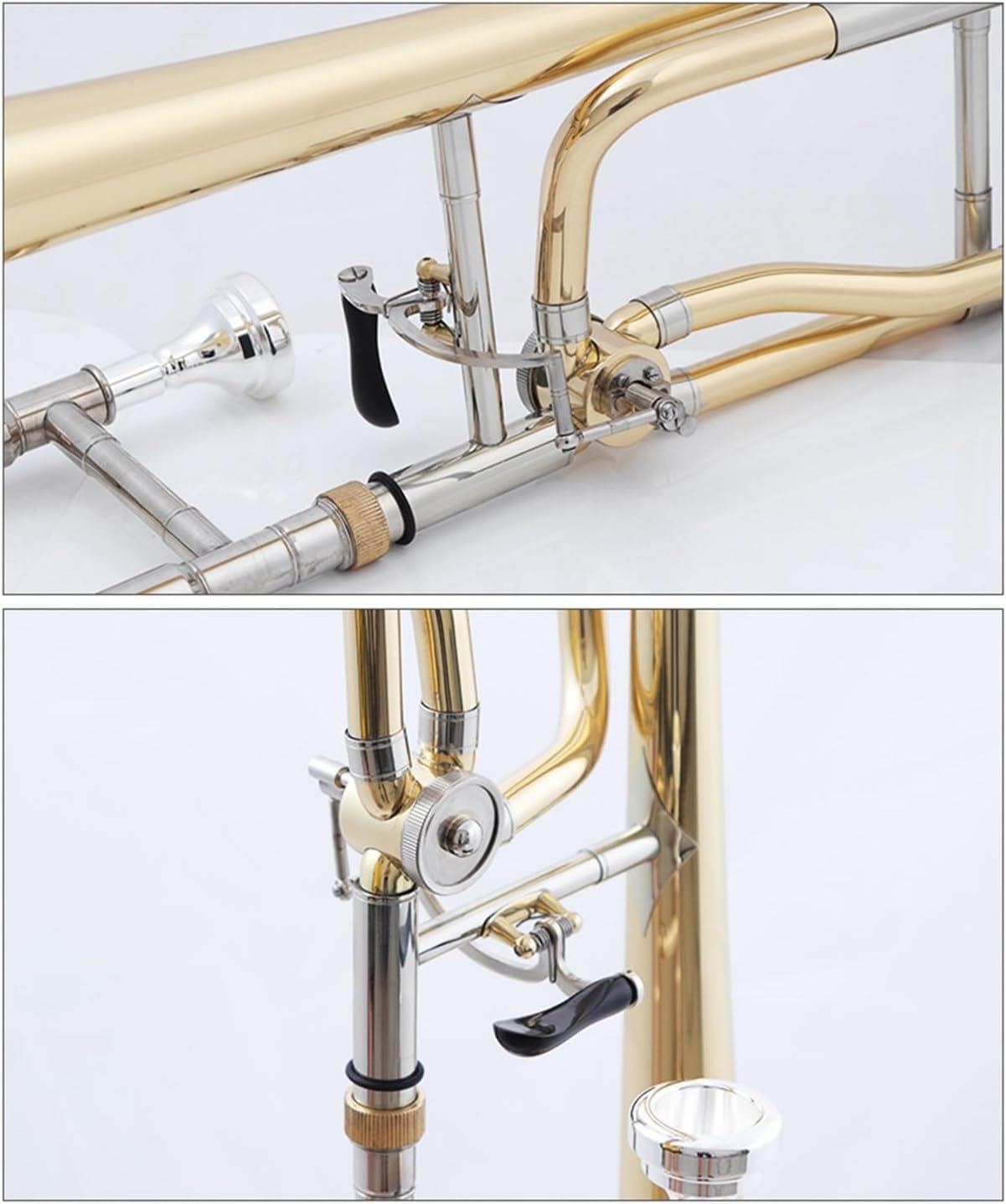 Trombone B flat tenor beginner professional brass instrument