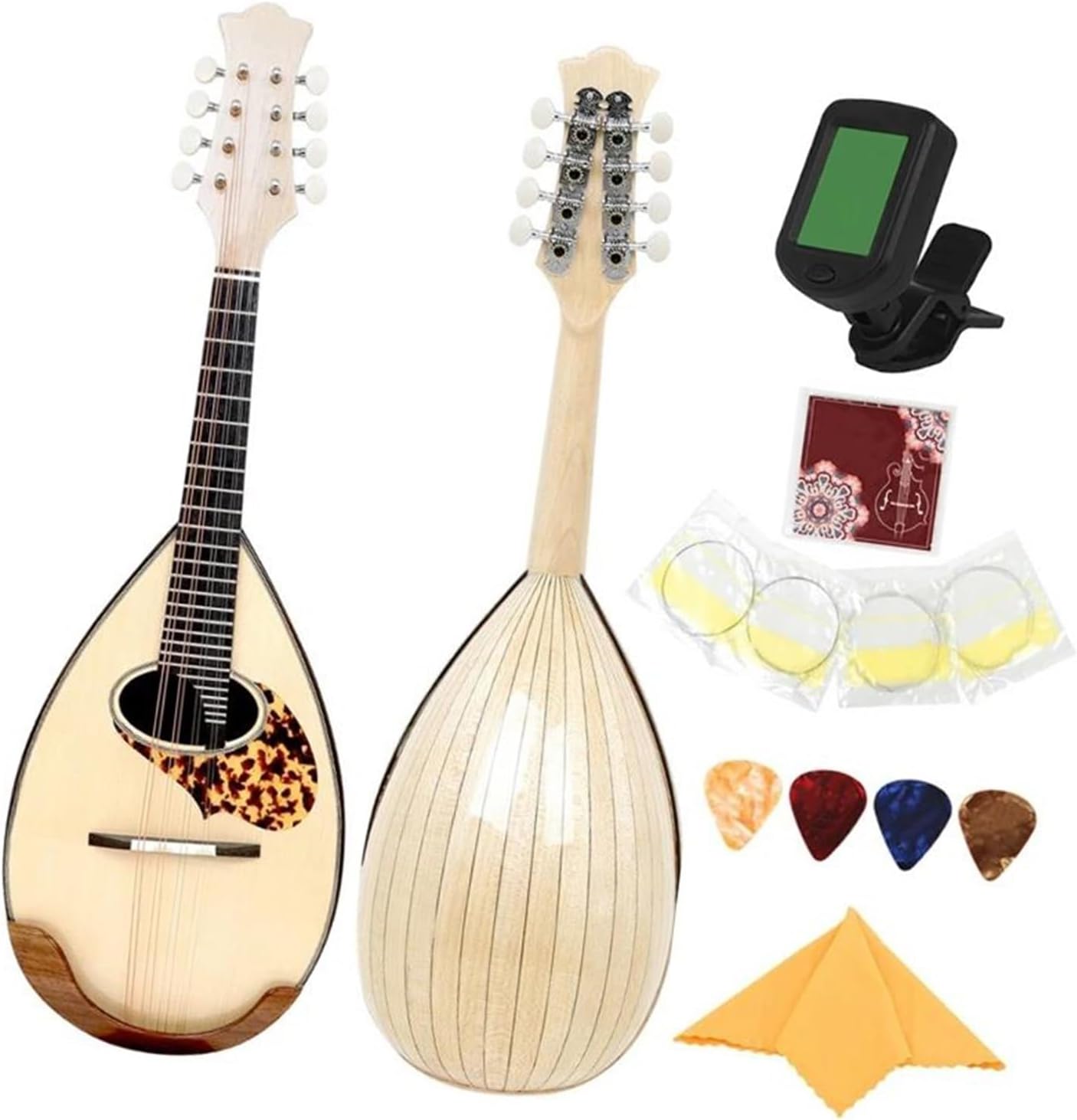Acoustic Mandolin Instrument 8 Strings Suitable For Beginners And Adults Beginner Mandolin String Instrument