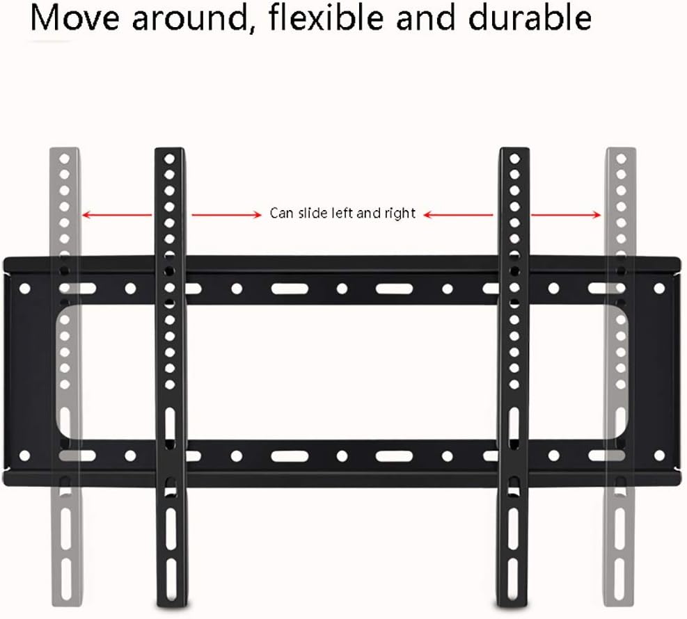48-70 inch Adjustable TV Bracket, Universal Wall Bracket, TV Rack, Universal Wall Bracket, LCD TV Universal Bracket, Bold Reinforcement, Strong Bearing Capacity