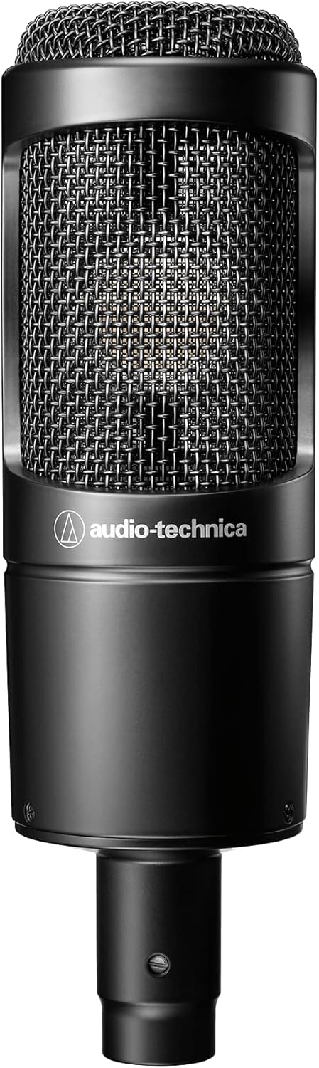 Audio-Technica AT2035 Large Diaphragm Studio Condenser Microphone (Renewed)
