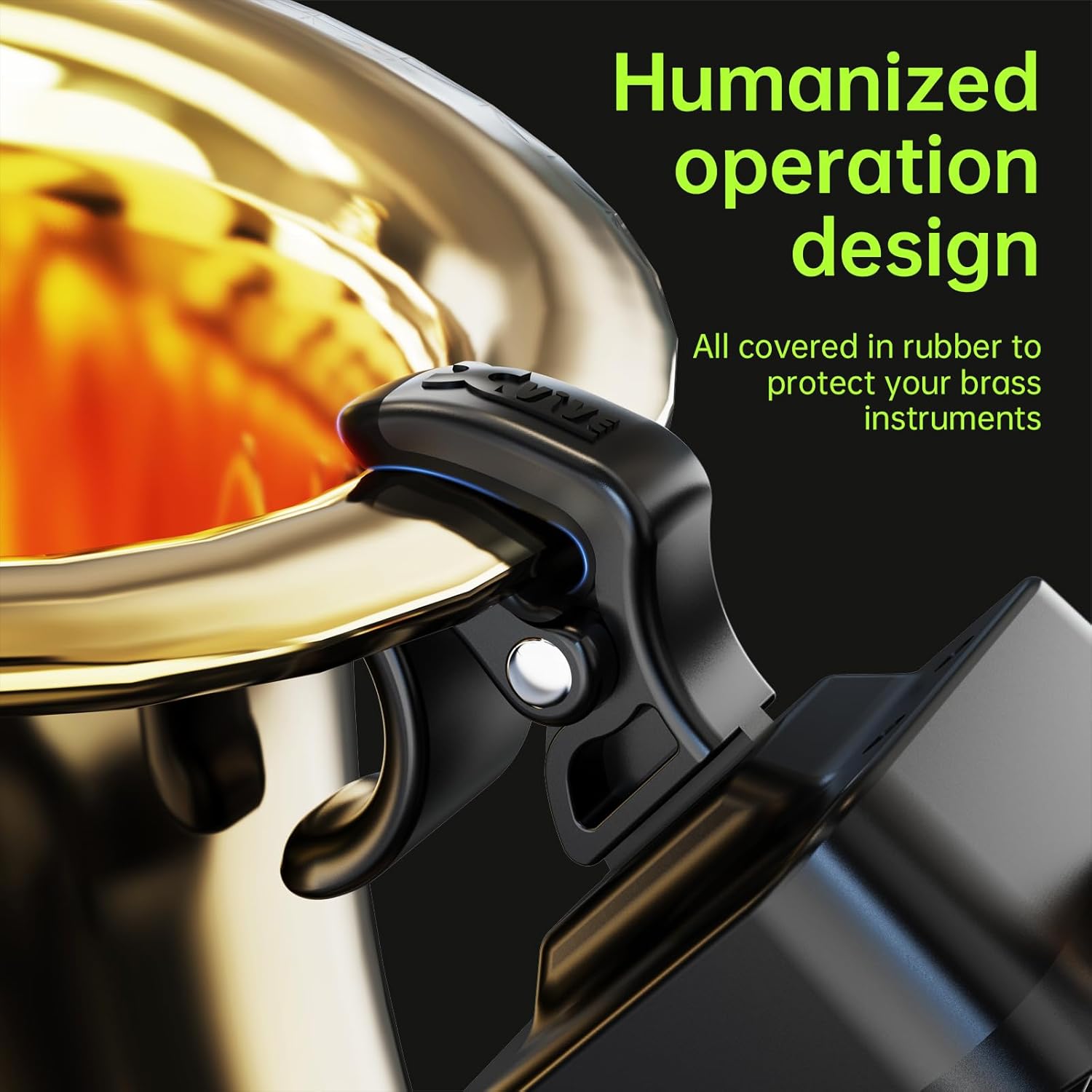 Xvive U7 Saxophone Microphone Wireless System 2.4 GHz Wireless Microphone for Saxophones, Trumpet, Trombone Brass Instruments