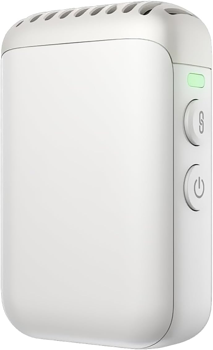 Mic 2 Transmitter (Pearl White), Wireless Microphone with Intelligent Noise Cancelling, 14-Hour Internal Recording, 6-Hour Battery, Magnetic Attachment, Bluetooth Microphone, YouTube, Vlogs