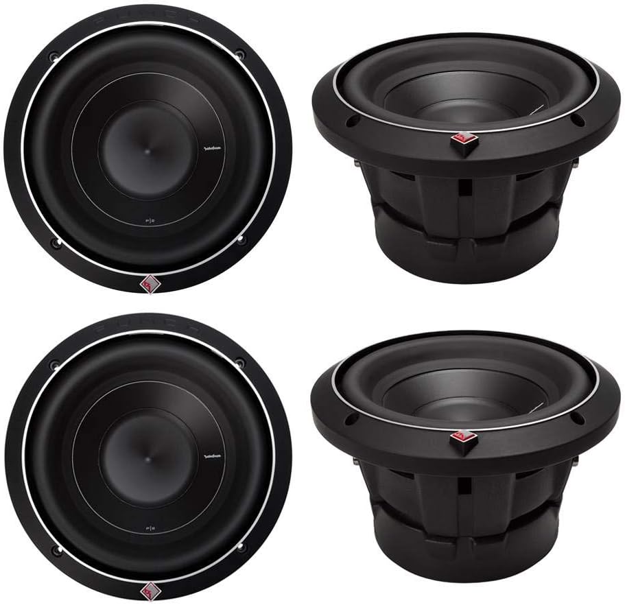 4) ROCKFORD FOSGATE P2D4-8 8