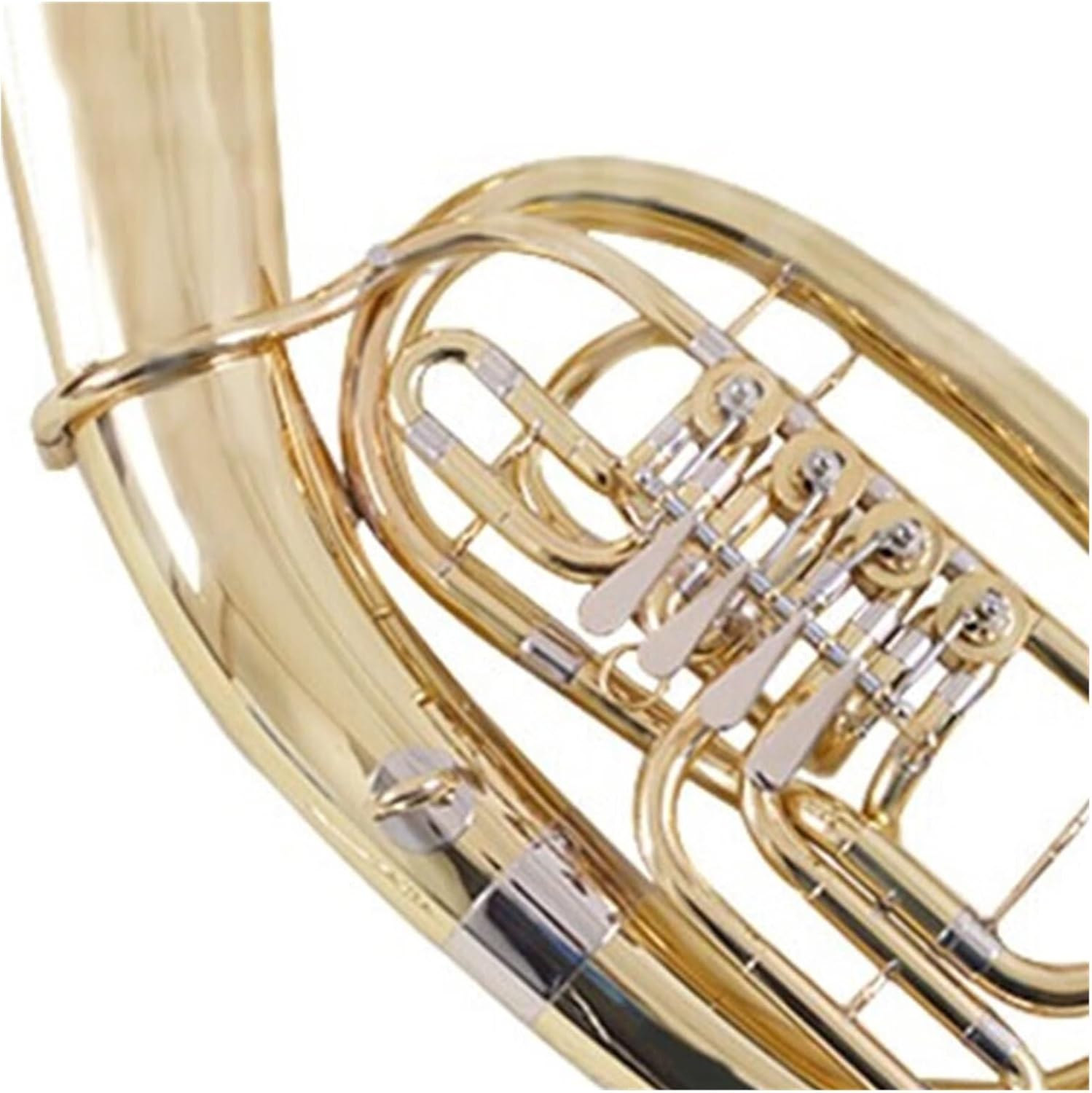 Euphonium Bb Instrument 4 Flat Keys Euphonium All-brass Instrument