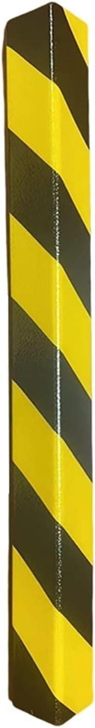 Car Door Edge Guards, Corner Guards for Walls,Wall Corner Guard L-shaped Parking Lot Wall Corner Guards, Black And Yellow Self-adhesive Reflective Strip Protector, 0.5cm thick Corner Protectors Garage