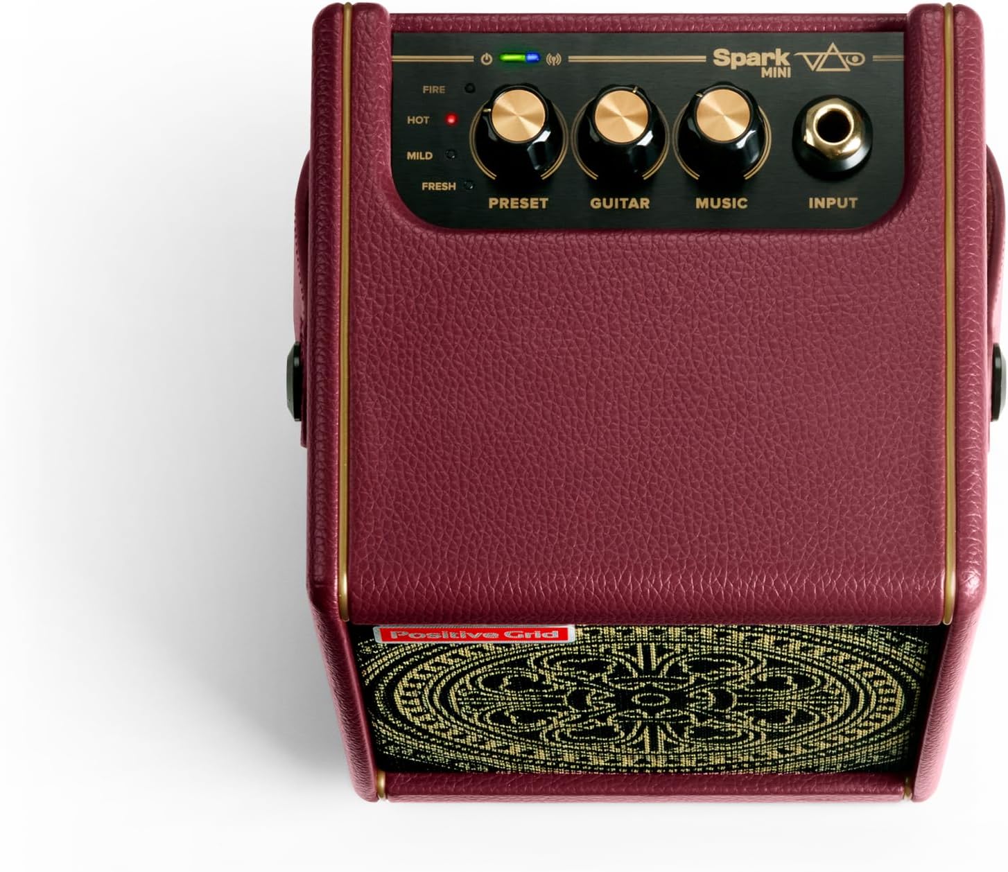 Positive Grid Spark Mini Vai Special Edition 10-Watt Portable Smart Guitar Amp and Bluetooth Speaker – Designed by Steve Vai