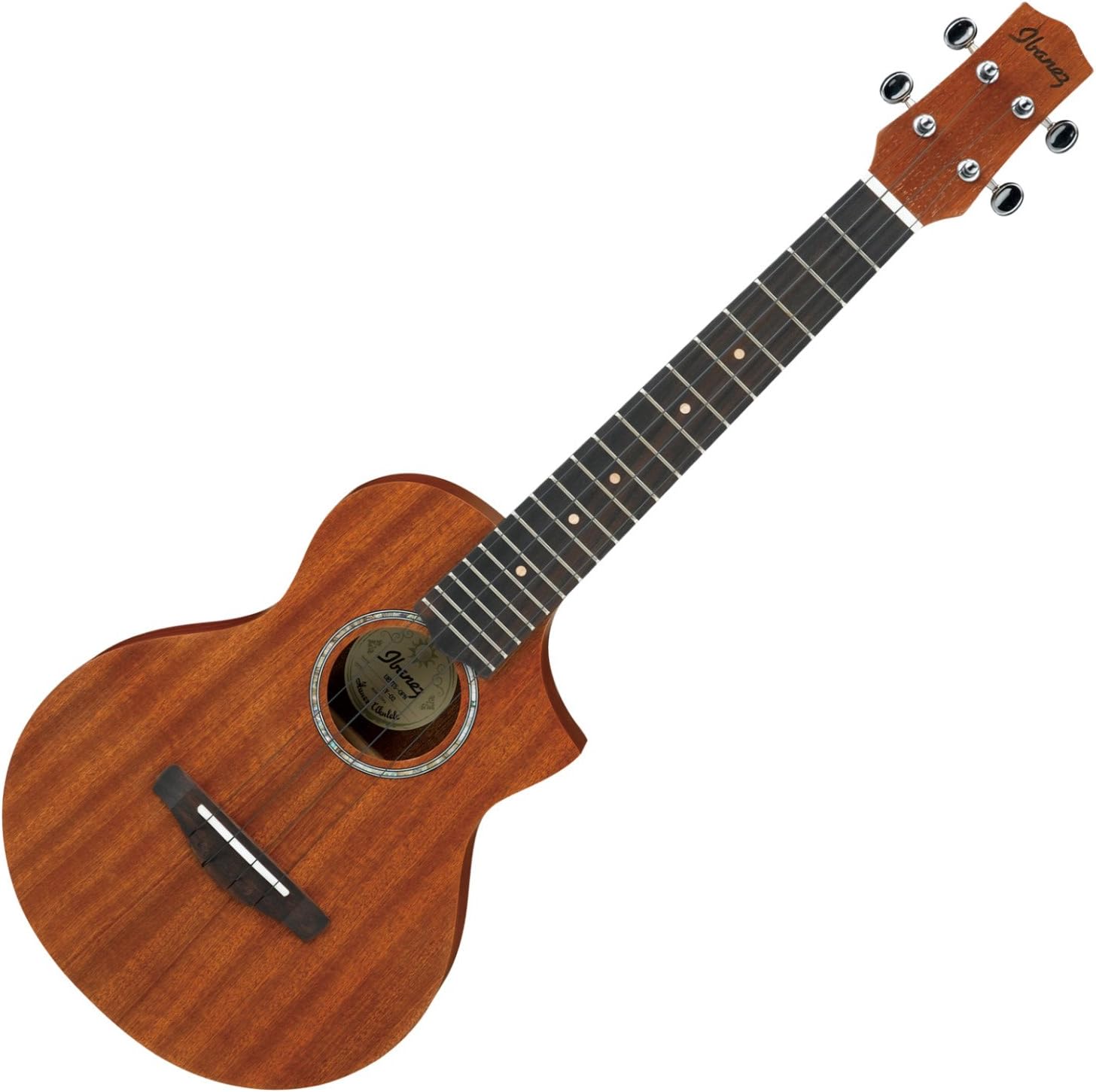 Ibanez UEWT5 Acoustic Tenor Ukulele, Open Pore Natural