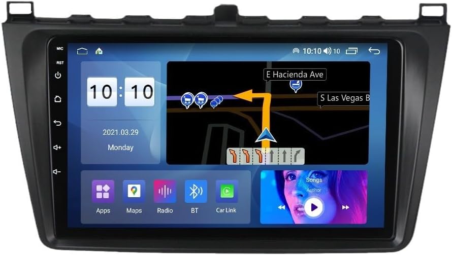 Generic Car Stereo Radio for Mazda 6 2008-2012 2G RAM+32G ROM…