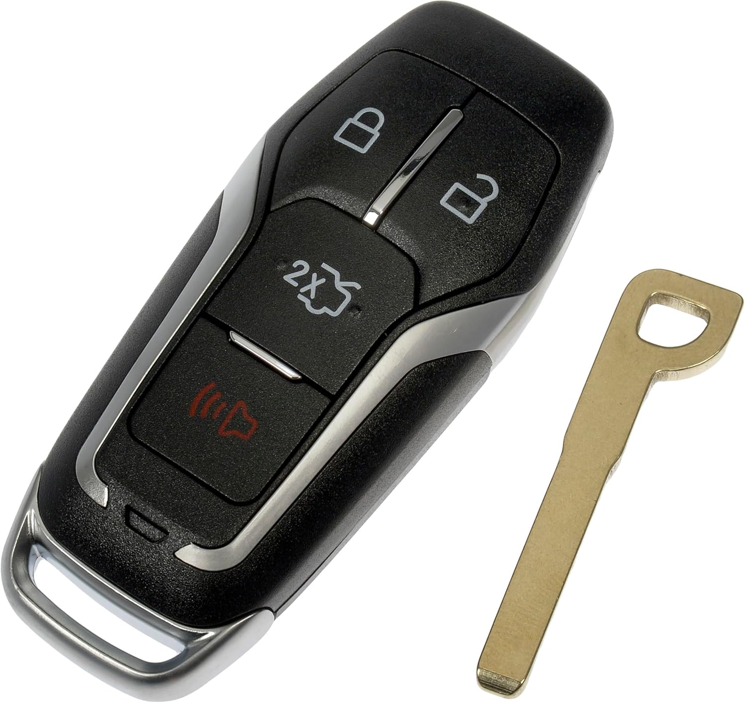 Dorman 99236ST Keyless Entry Remote, 4 Button Compatible with Select Ford Models